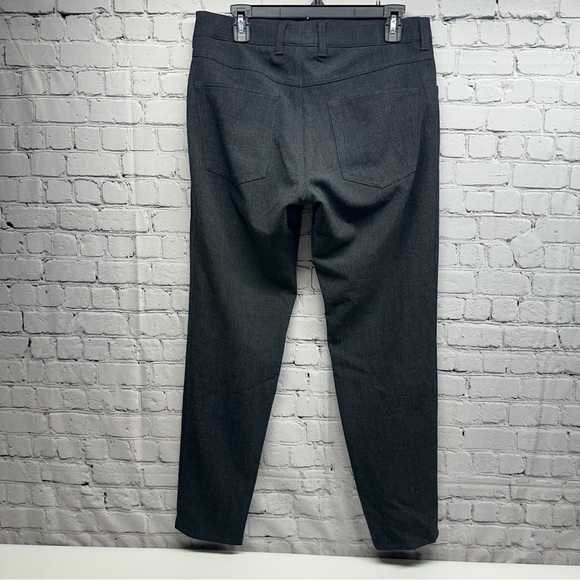ALBERTO PIPE Cerámica regular fit Stylish charcoal Pants Sz 33X32 - Picture 2 of 9